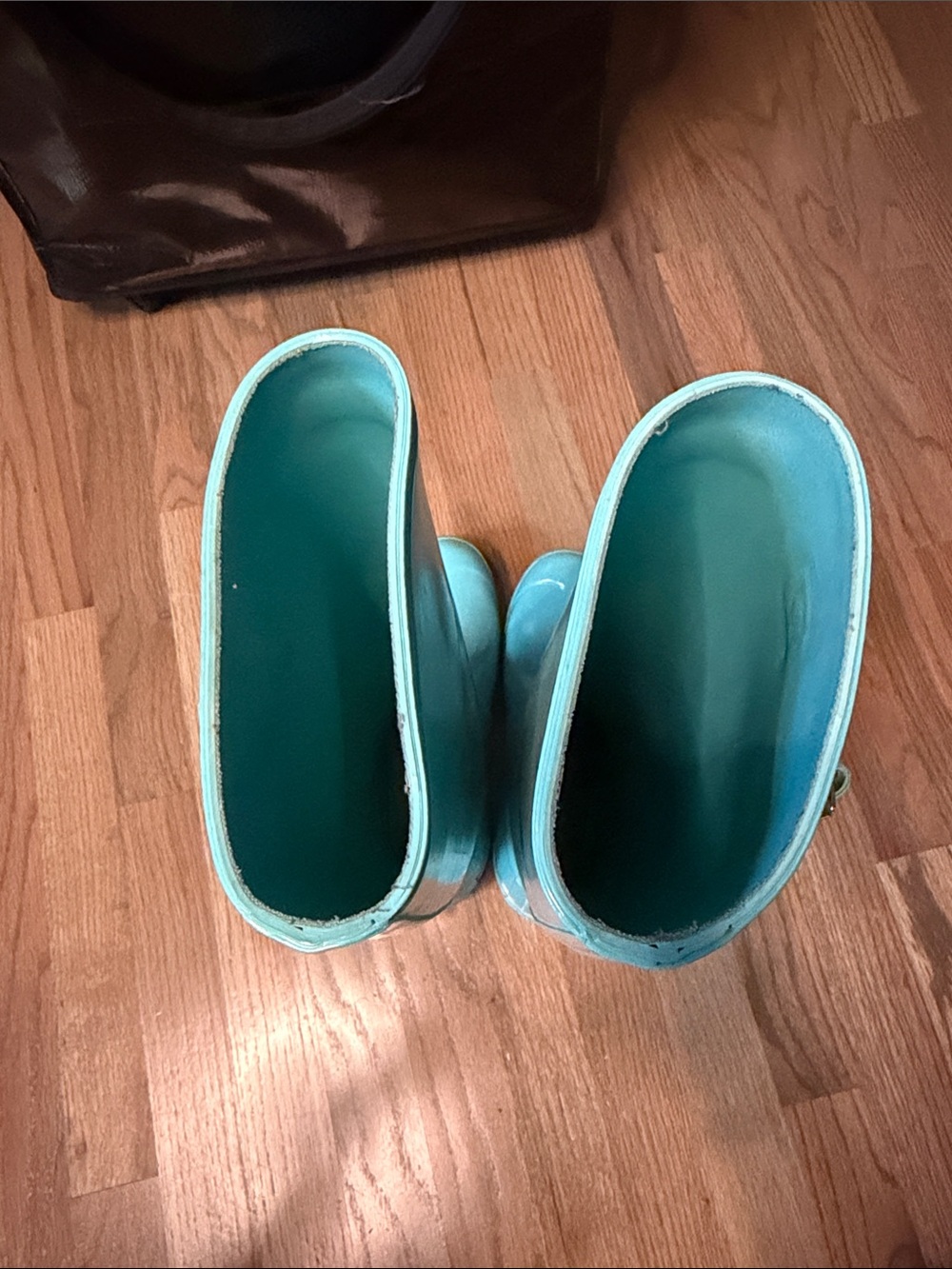 Hunter Tall Rain Boots - RARE Tiffany Blue - Picture 8 of 12